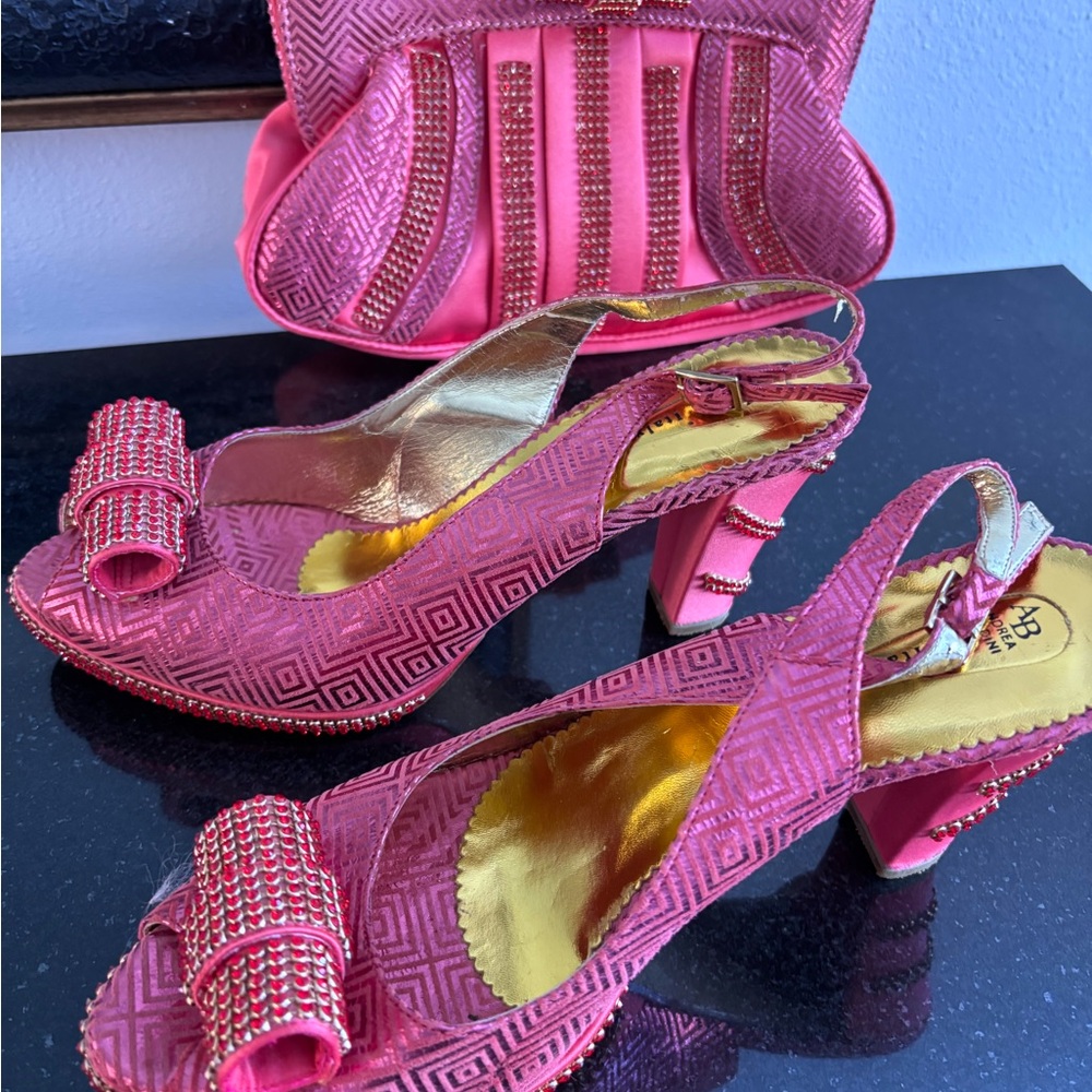 Andrea Baldini made in Italy 41  Heels and Handbag!